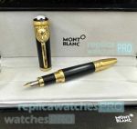 Best Quality Copy Mont Blanc Writer's Edition Rudyard Kipling Fountain Pen Gold Black